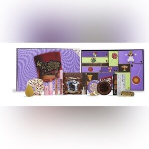 Willy Wonka x Revolution Limited 12 Day Advent Beauty Calendar. New In Box
